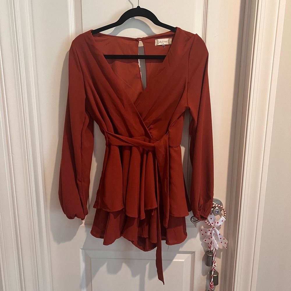 Rust Colored Altar'd State Romper